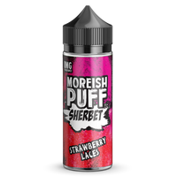 Moreish Puff Strawberry Laces Sherbet 100ml Short Fill