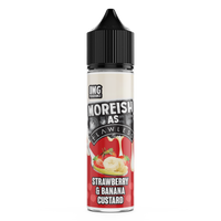 Moreish as Flawless Strawberry Banana Custard 50ml Short Fill