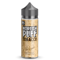 Moreish Puff Vanilla Tobacco 100ml Short Fill
