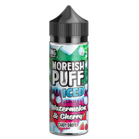 Moreish Puff Iced Watermelon & Cherry Candy Drops 100ml Short Fill