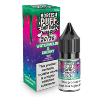 Moreish Puff Watermelon and Cherry Candy Drops 10ml 50/50 E-Liquid