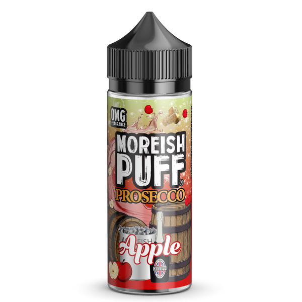 Moreish Puff Apple Prosecco 100ml Short Fill